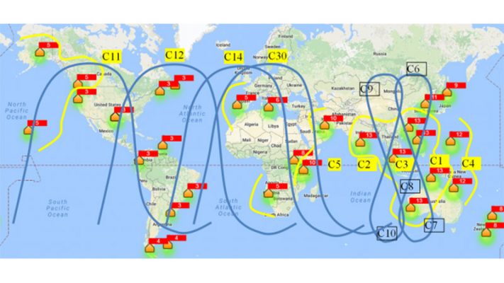 تعیین موقعیت دقیق از طریق ترکیبی از روش های مختلف GNSS