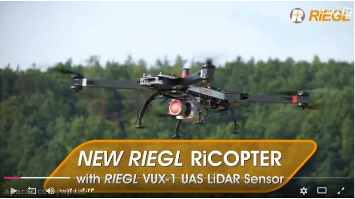 پهپاد نقشه برداری RIEGL