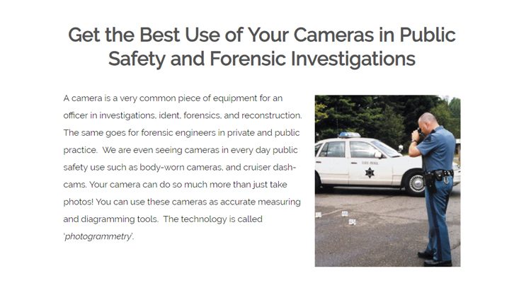 بهترین استفاده از دوربین های خود را، در امنیت عمومی و تحقیقات قضایی، ببرید